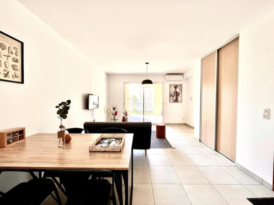 Appartement Neuf Avec Terrasse Сен-Флоран Экстерьер фото